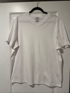 Jason Wu White Short Sleeve Crew Neck Tee